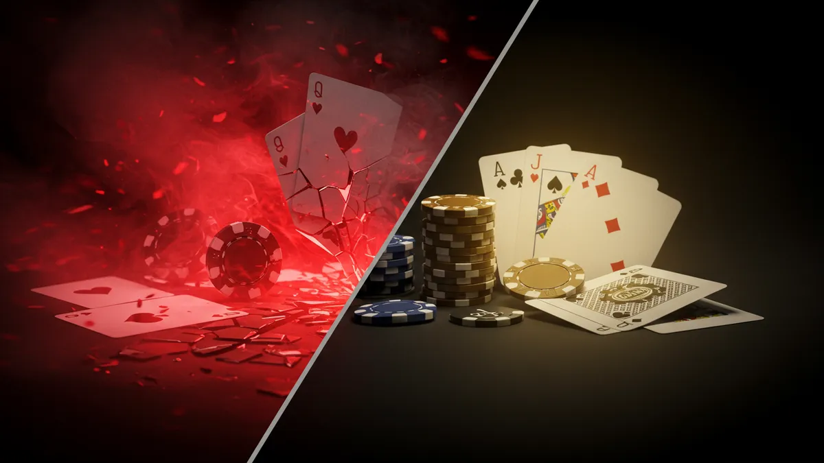 百家樂迷思與事實對比:混亂的失敗面 vs 有序的成功面